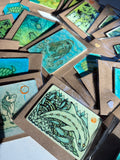 Handmade Art Magnets by Ash Lethal (Bundle of 3)