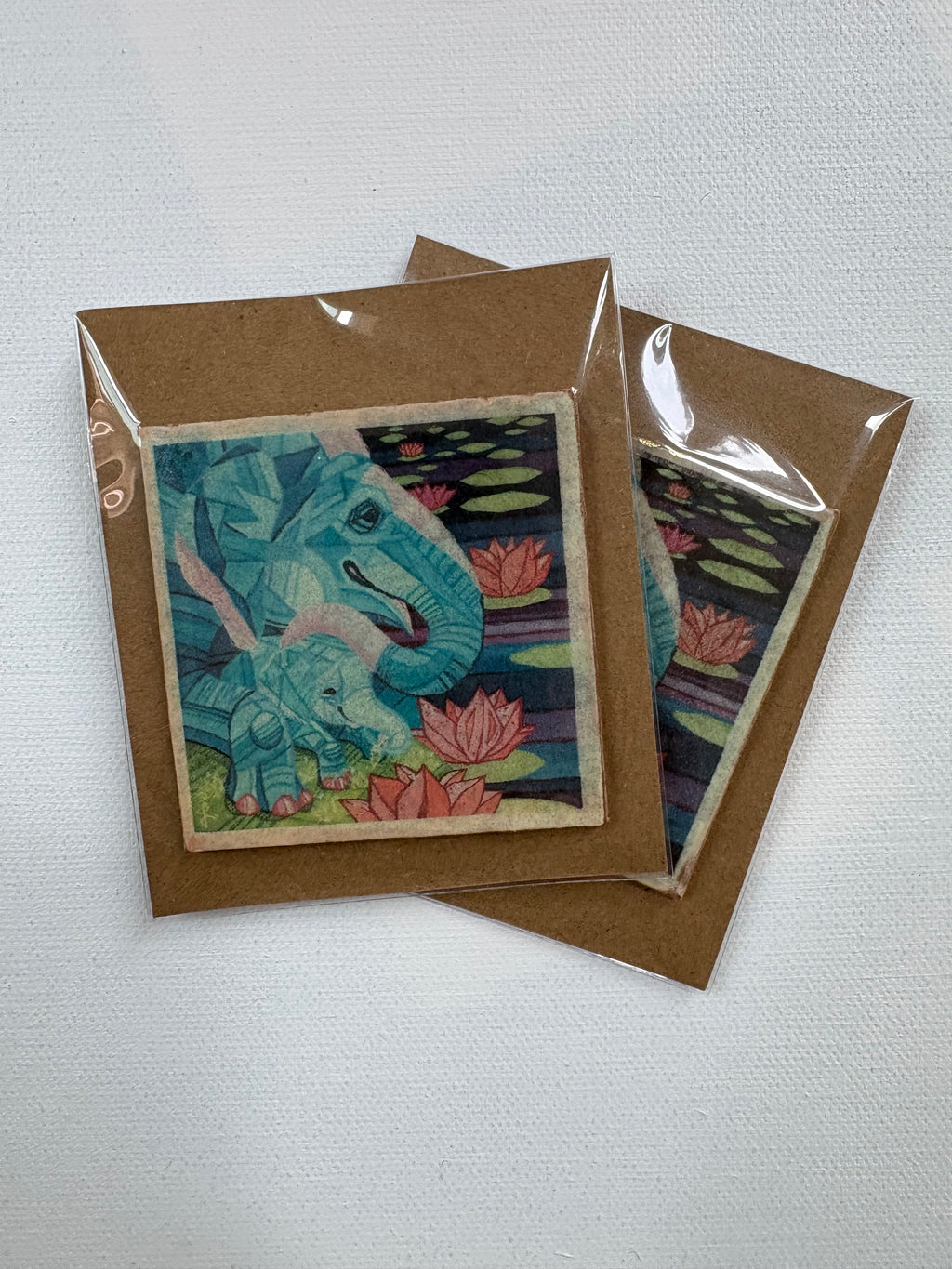 Handmade Individual Art Magnet by Ash Lethal Pack of (1) One