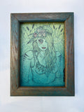 One With Nature - Framed One of A Kind Print Reproduction