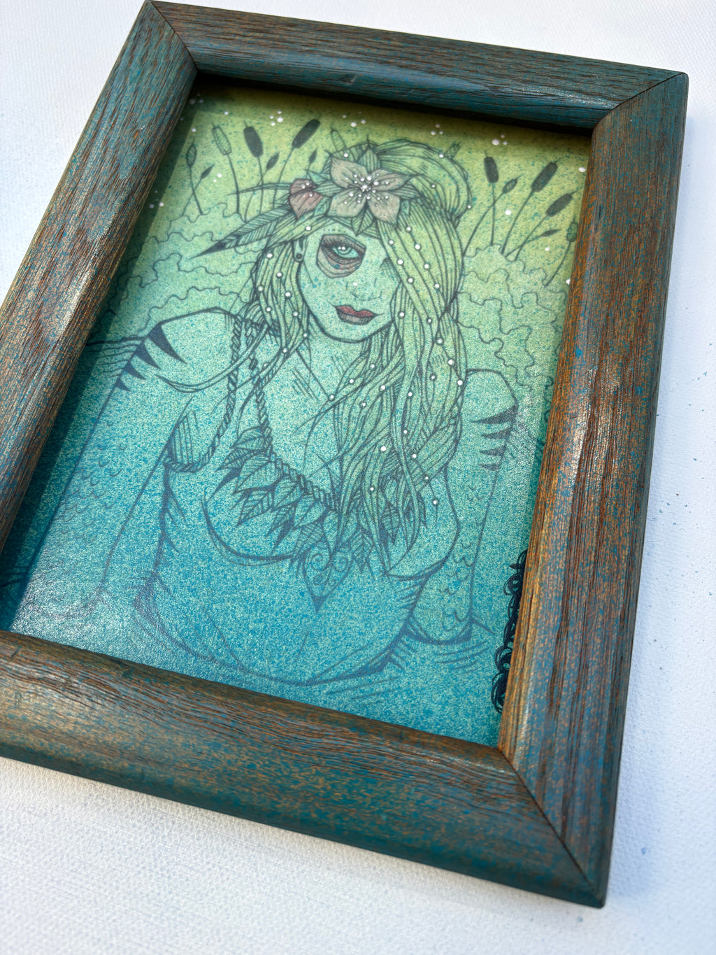 One With Nature - Framed One of A Kind Print Reproduction