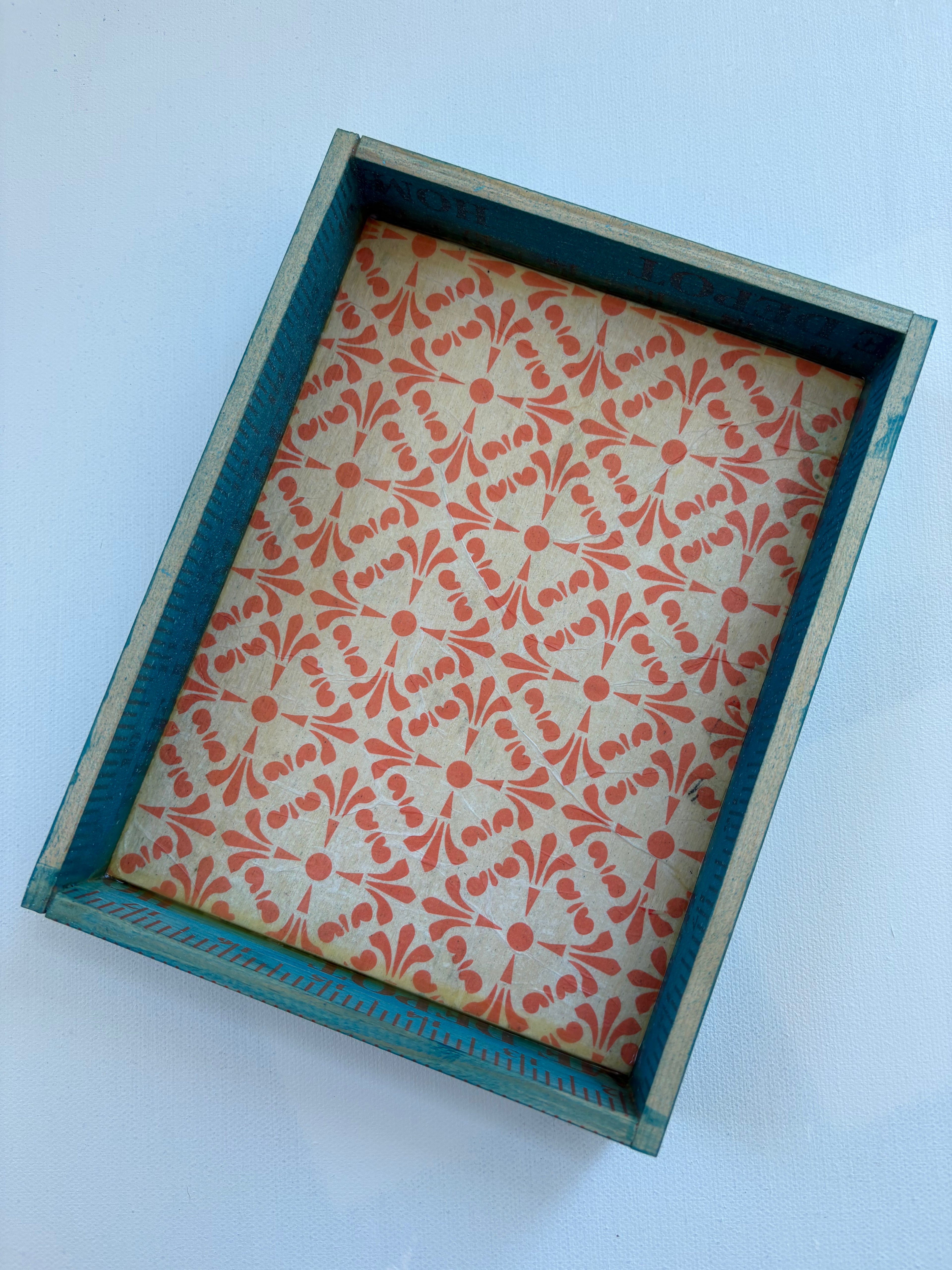 Park Walks w/ Red Hair Reproduction Painting in Custom Wood Frame