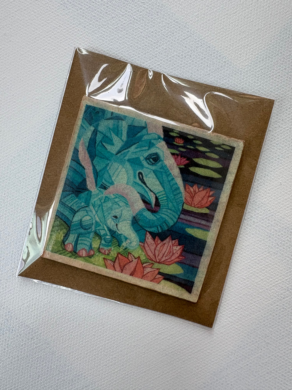 Handmade Individual Art Magnet by Ash Lethal Pack of (1) One