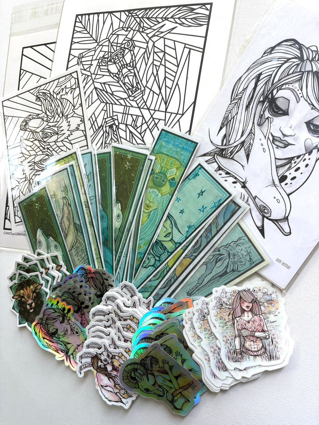 ash lethal blind bags items by ash lethal