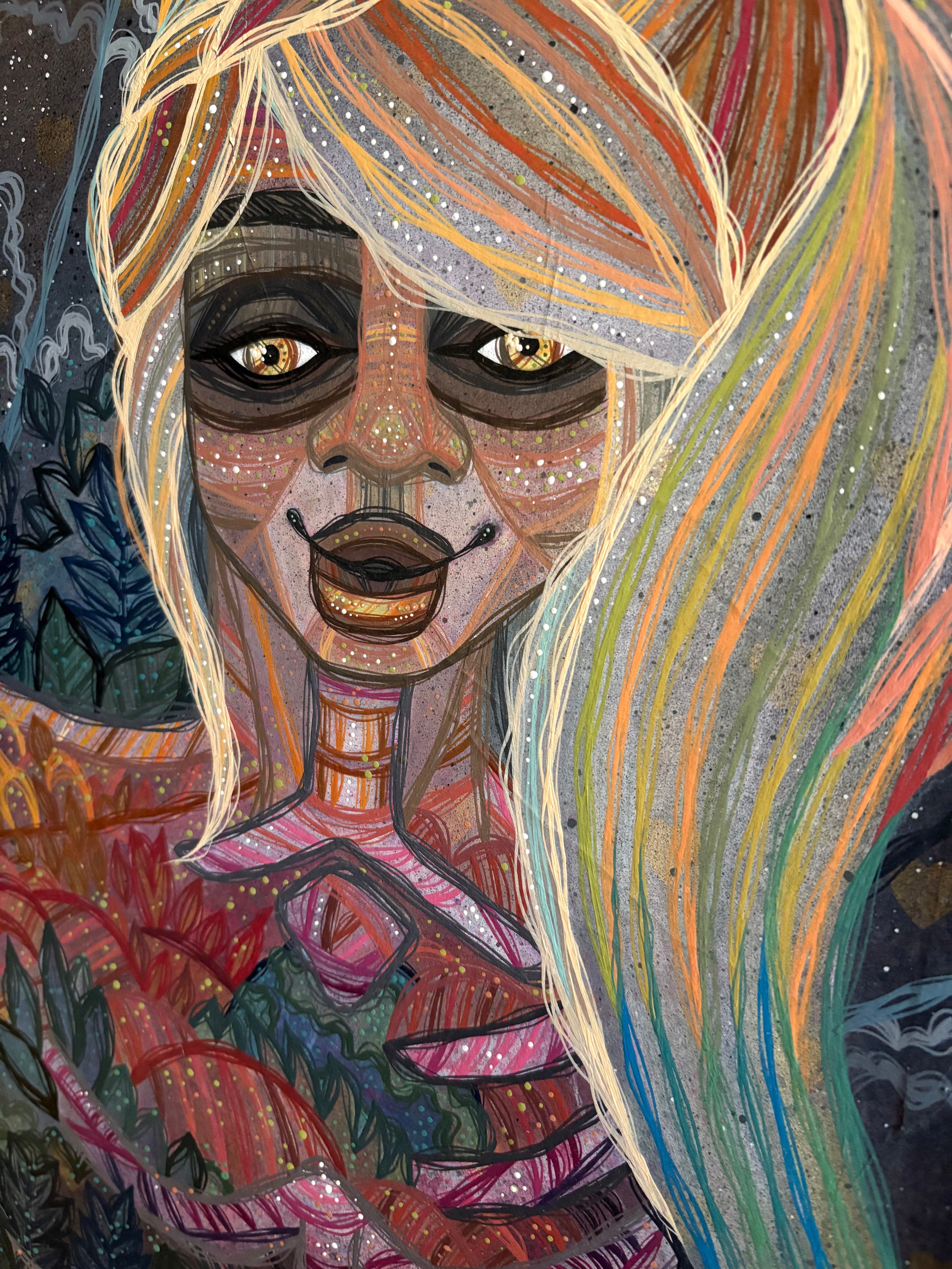 painting of ash lethal galaxsea video