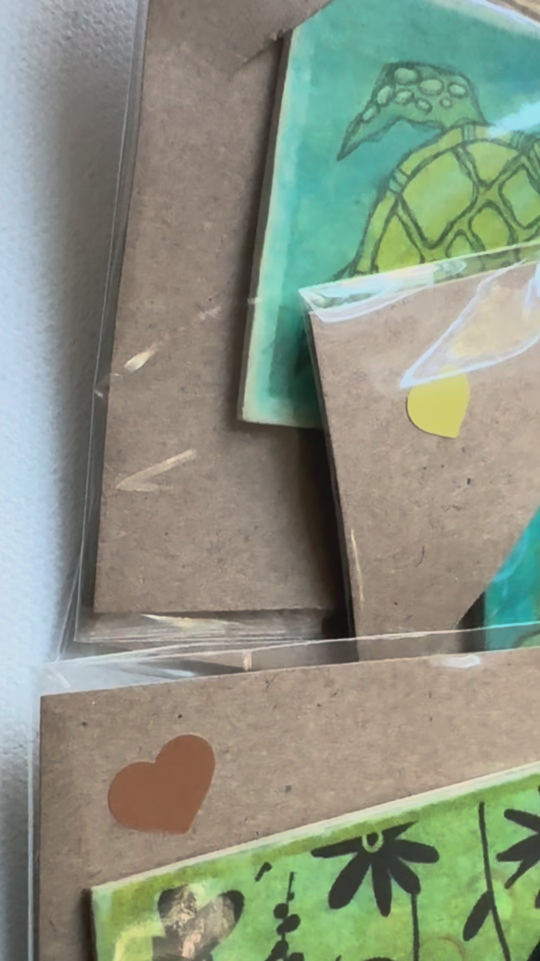 Handmade Art Magnets by Ash Lethal (Bundle of 3)